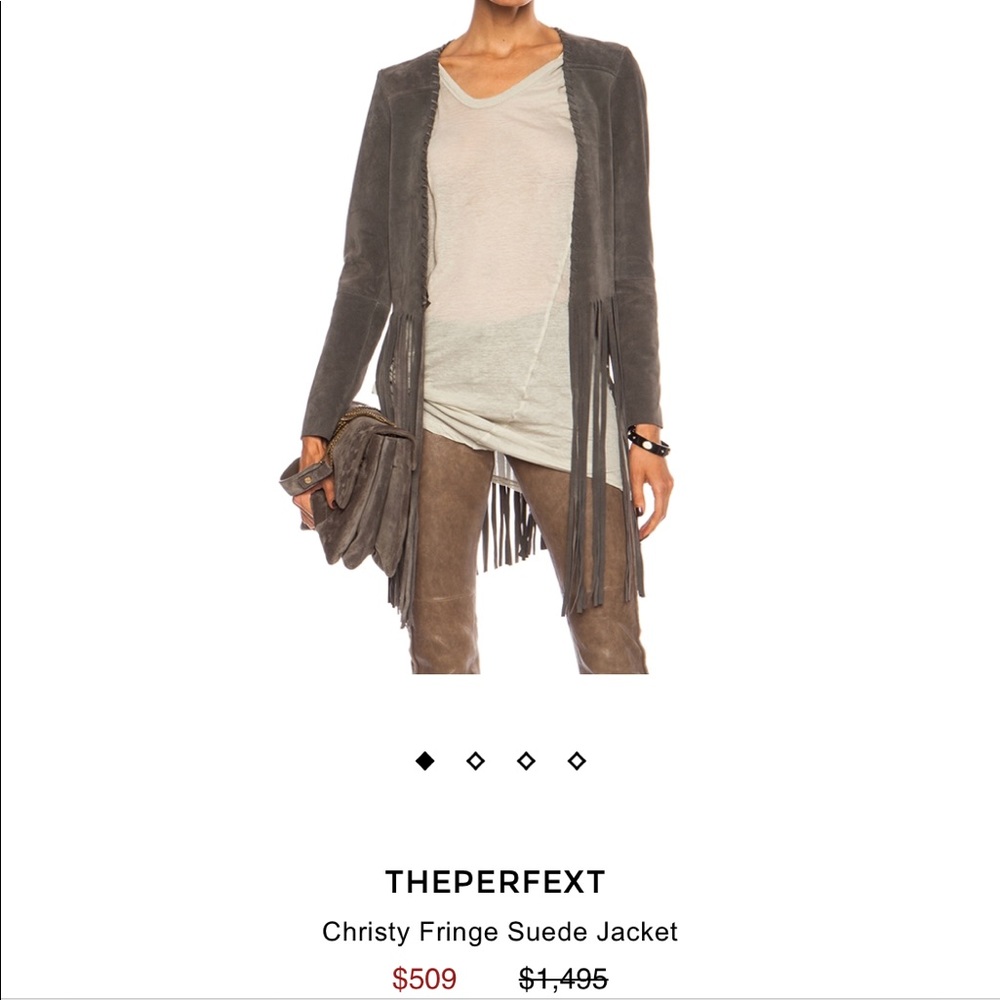 Suede perfext jacket